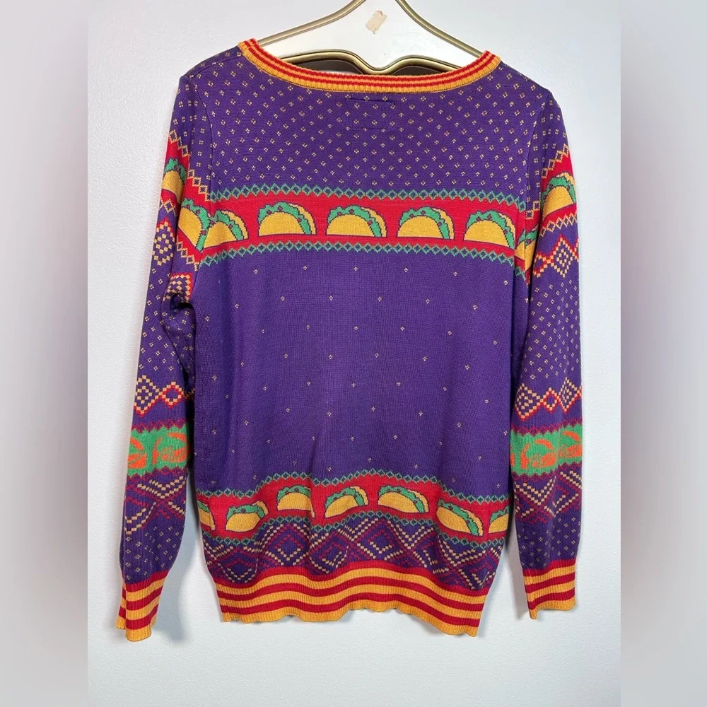 Tipsy Elves Taco Sweater - Picture 3 of 5